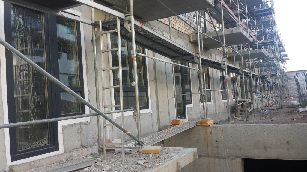 Ozo kvartetas (Jurgio Lebedžio g. 9) - Multi apartment - construction photos