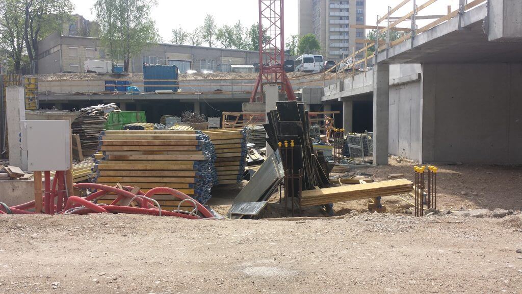 Vilnelės slėnis (Pakraščio g. 20) - Multi apartment - construction photos