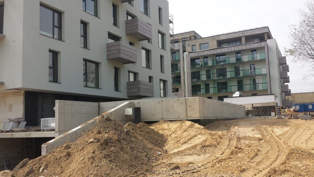 P9 (Paplaujos g. 9A) - Korterelamu - ehituse fotod