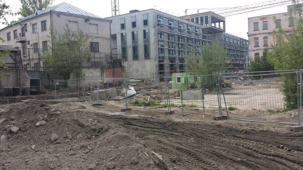 Verslo namai PAUPYS (Aukštaičių g.) - Office center - construction photos