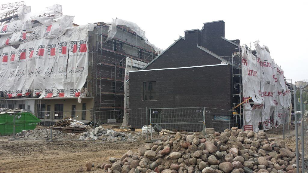 PAUPYS 3 etapas (Aukštaičių g. 12) - Multi apartment - construction photos