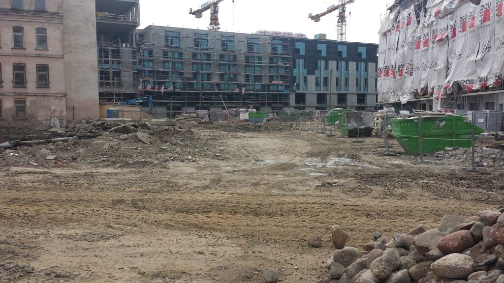 Verslo namai PAUPYS (Aukštaičių g.) - Office center - construction photos