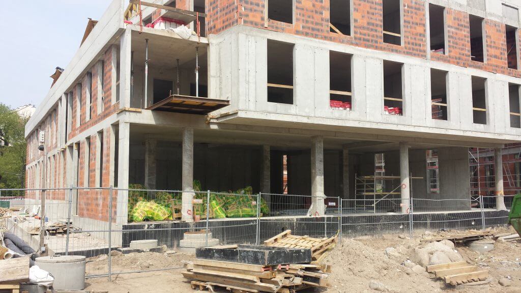 PAUPYS 1 etapas (Aukštaičių g. 4, 8) - Daugiabutis - statybų nuotraukos