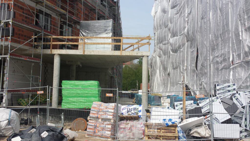 PAUPYS 1 etapas (Aukštaičių g. 4, 8) - Daugiabutis - statybų nuotraukos