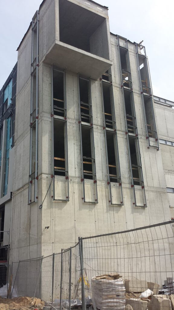 Verslo namai PAUPYS (Aukštaičių g.) - Office center - construction photos