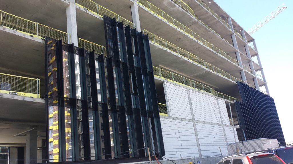 U219 (Ukmergės g. 219) - Office center - construction photos