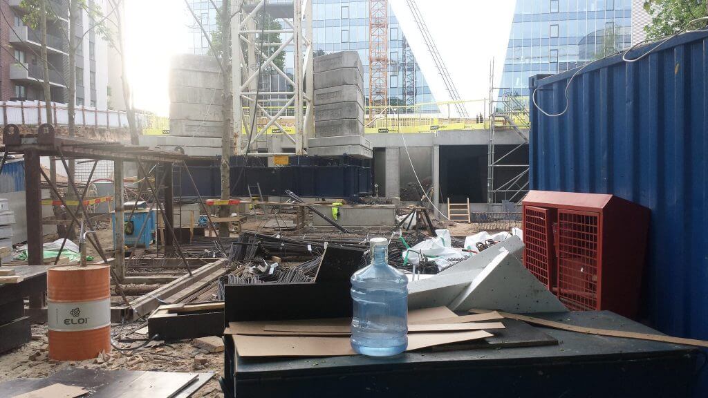 Naujoji Rivjera 2 etapas (Sporto g. 7) - Multi apartment - construction photos