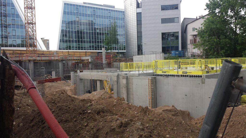 Naujoji Rivjera 2 etapas (Sporto g. 7) - Multi apartment - construction photos