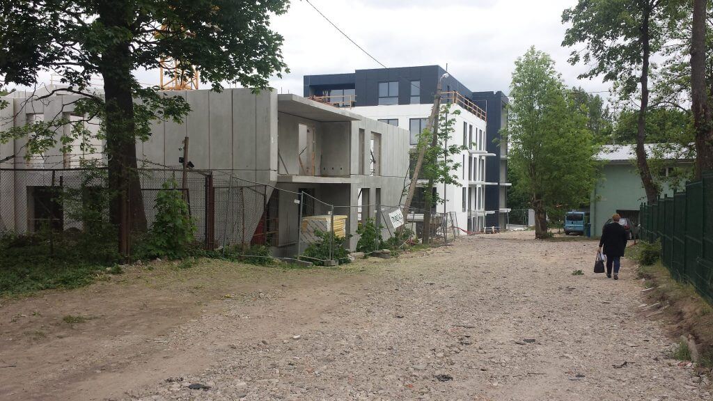 Vilnelės slėnis (Pakraščio g. 20) - Multi apartment - construction photos