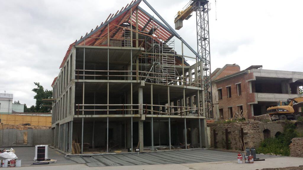 Misionierių sodai (Subačiaus g. 20) - Multi apartment - construction photos