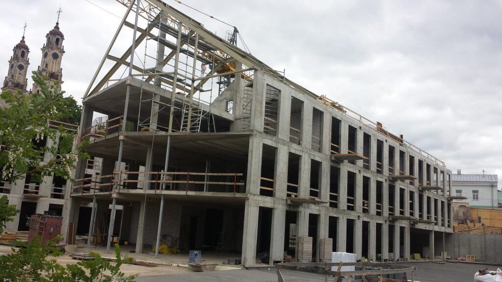 Misionierių sodai (Subačiaus g. 20) - Multi apartment - construction photos