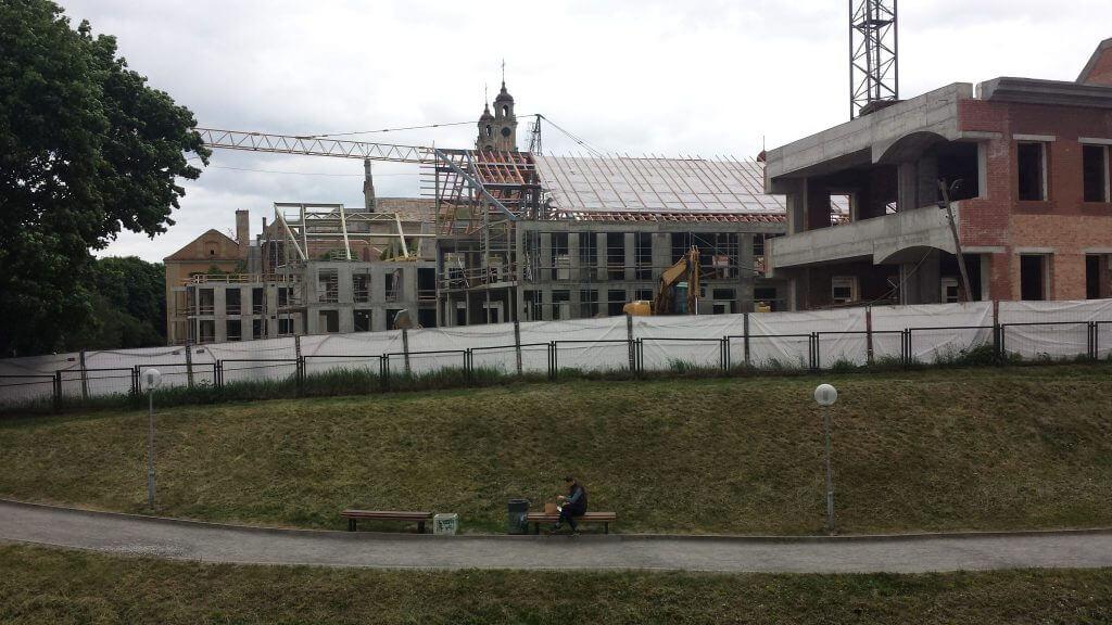 Misionierių sodai (Subačiaus g. 20) - Multi apartment - construction photos