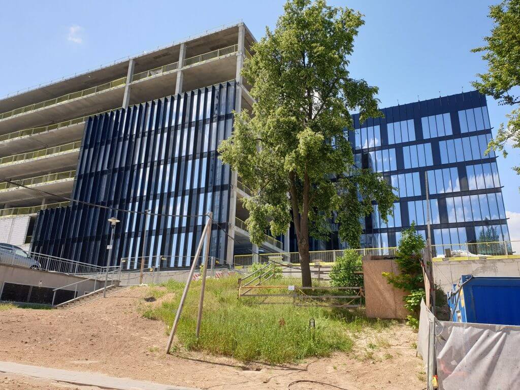 U219 (Ukmergės g. 219) - Office center - construction photos