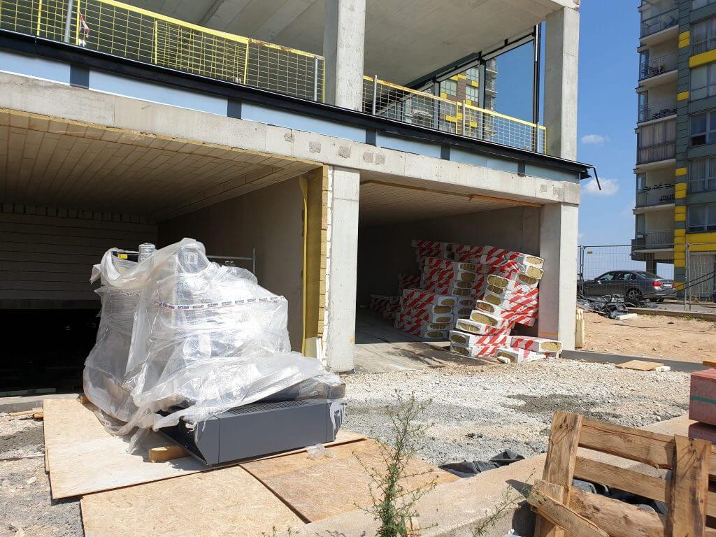 U219 (Ukmergės g. 219) - Office center - construction photos