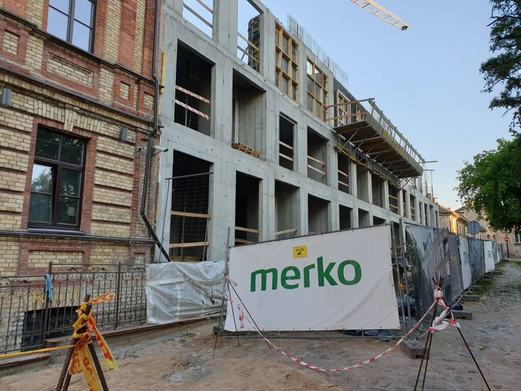 Bastėja Life (A. Strazdelio g. 5) - Multi apartment - construction photos