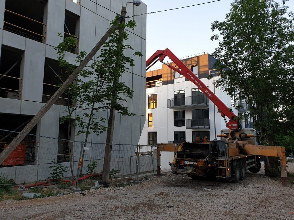 Vilnelės slėnis (Pakraščio g. 20) - Multi apartment - construction photos