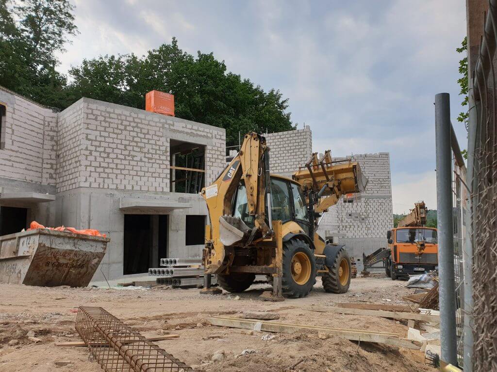 Markučių kalvos (Markučių g. 34, 34A, 36, 36A, 40) - Row housing - construction photos