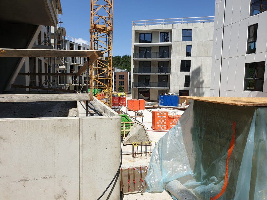 Vilnelės slėnis (Pakraščio g. 20) - Multi apartment - construction photos