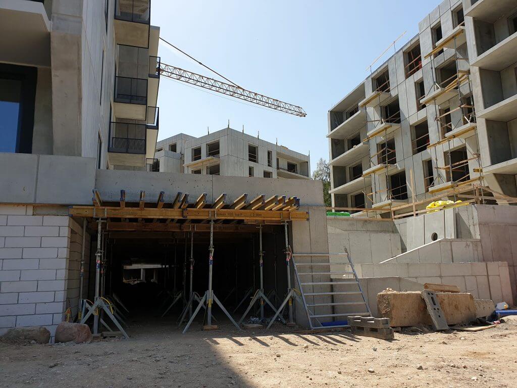 Vilnelės slėnis (Pakraščio g. 20) - Multi apartment - construction photos