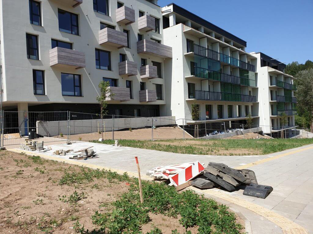 P9 (Paplaujos g. 9A) - Korterelamu - ehituse fotod