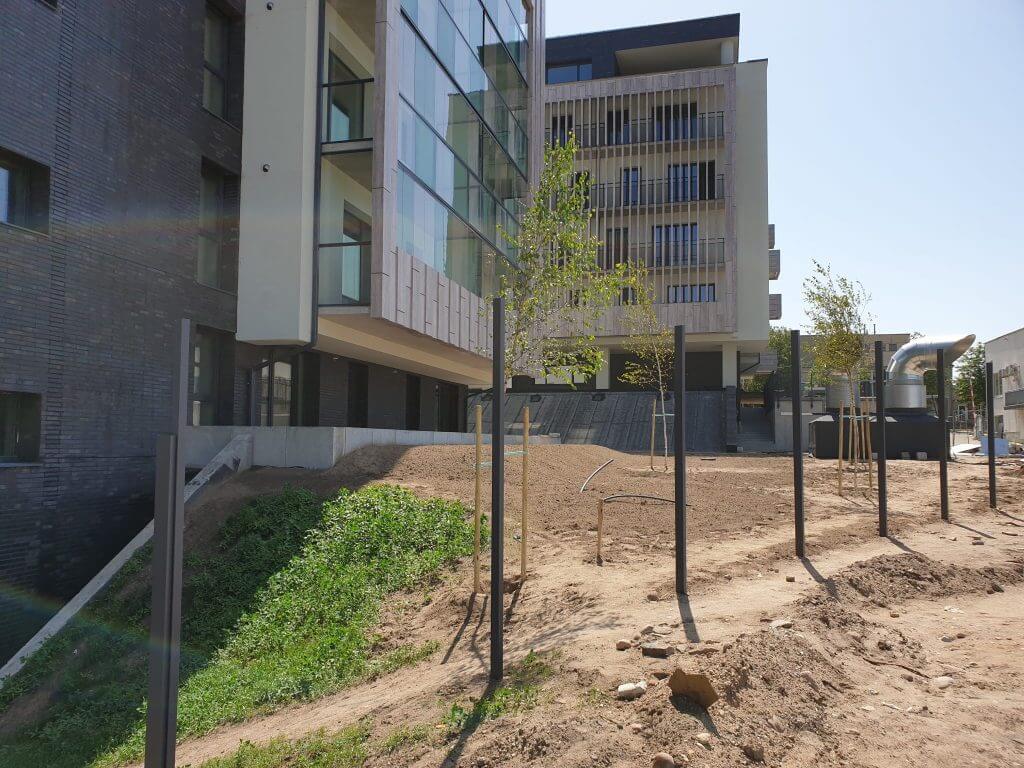 P9 (Paplaujos g. 9A) - Korterelamu - ehituse fotod