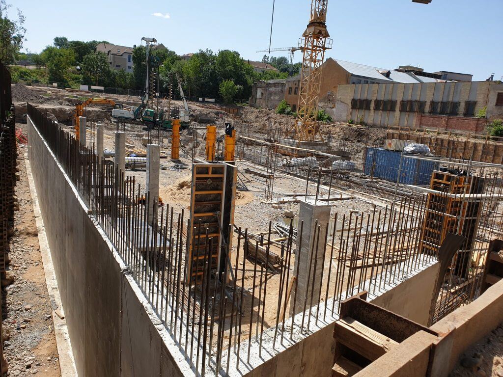 PAUPYS 7 etapas (Aukštaičių g. 19, Paupio g. 50) - Multi apartment - construction photos