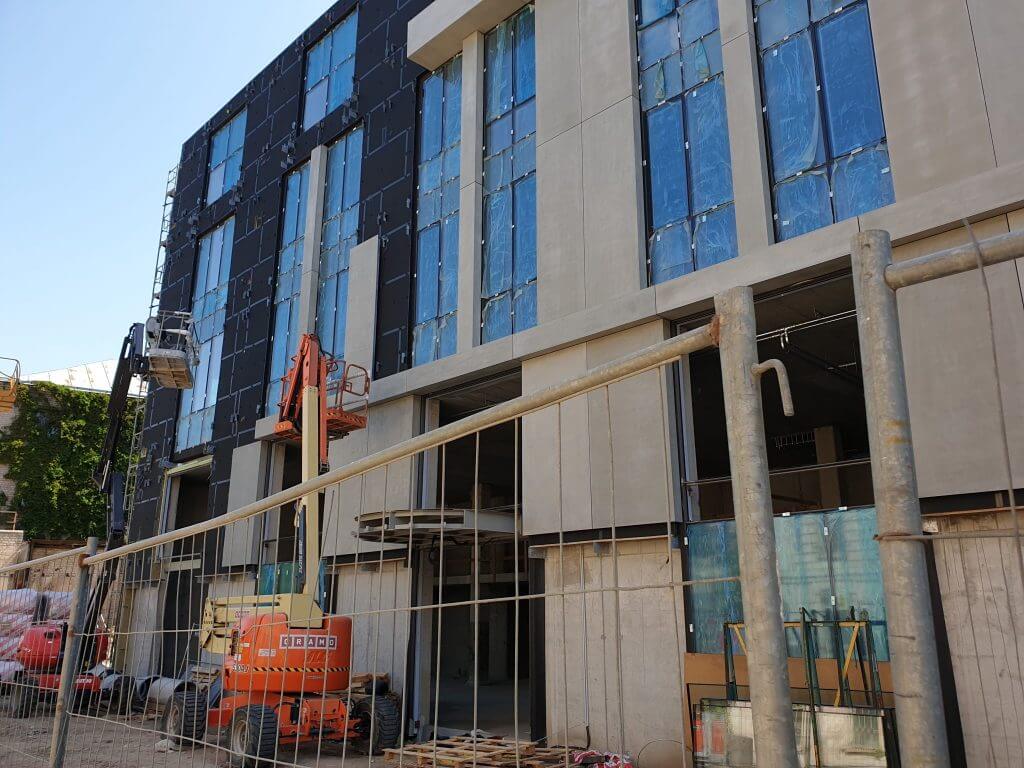 Verslo namai PAUPYS (Aukštaičių g.) - Office center - construction photos