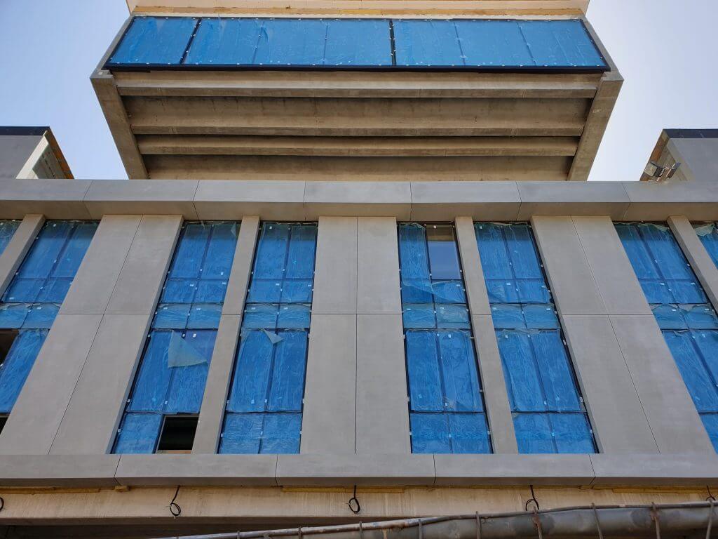 Verslo namai PAUPYS (Aukštaičių g.) - Office center - construction photos