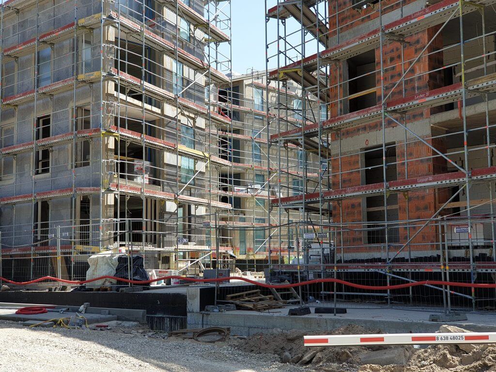 PAUPYS 1 etapas (Aukštaičių g. 4, 8) - Daugiabutis - statybų nuotraukos