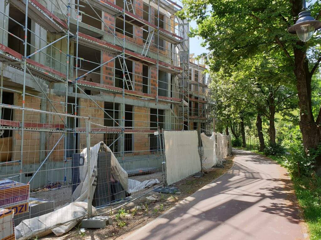 PAUPYS 1 etapas (Aukštaičių g. 4, 8) - Daugiabutis - statybų nuotraukos