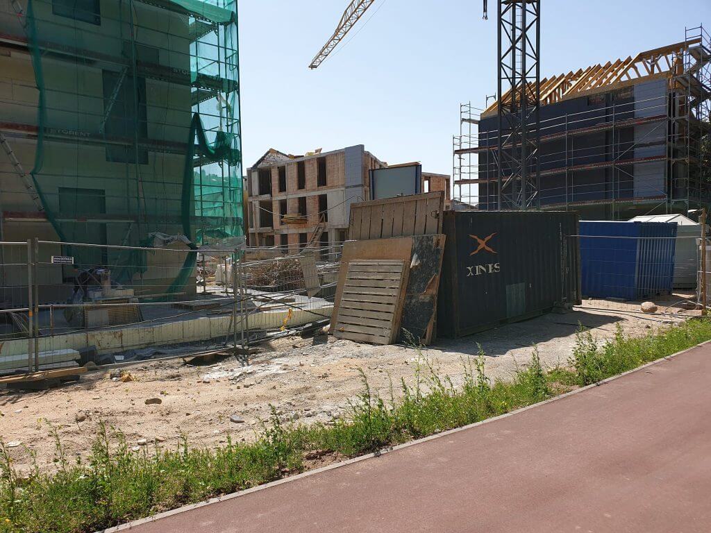 PAUPYS 1 etapas (Aukštaičių g. 4, 8) - Daugiabutis - statybų nuotraukos