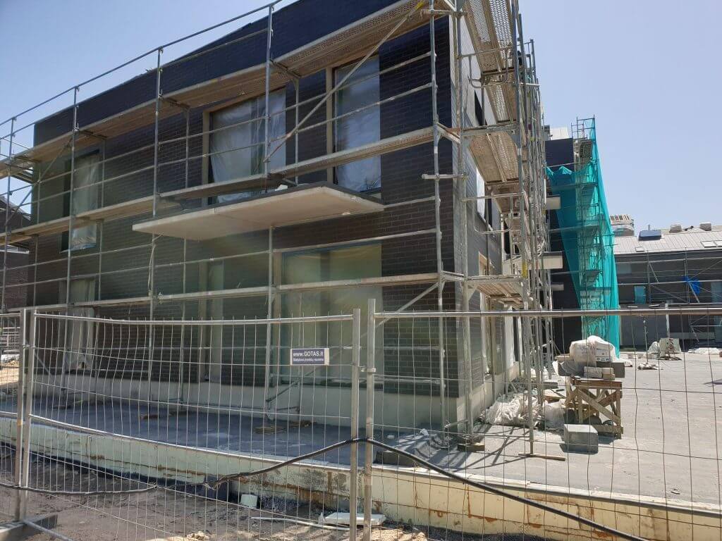 PAUPYS 2 etapas (Aukštaičių g. 10) - Multi apartment - construction photos