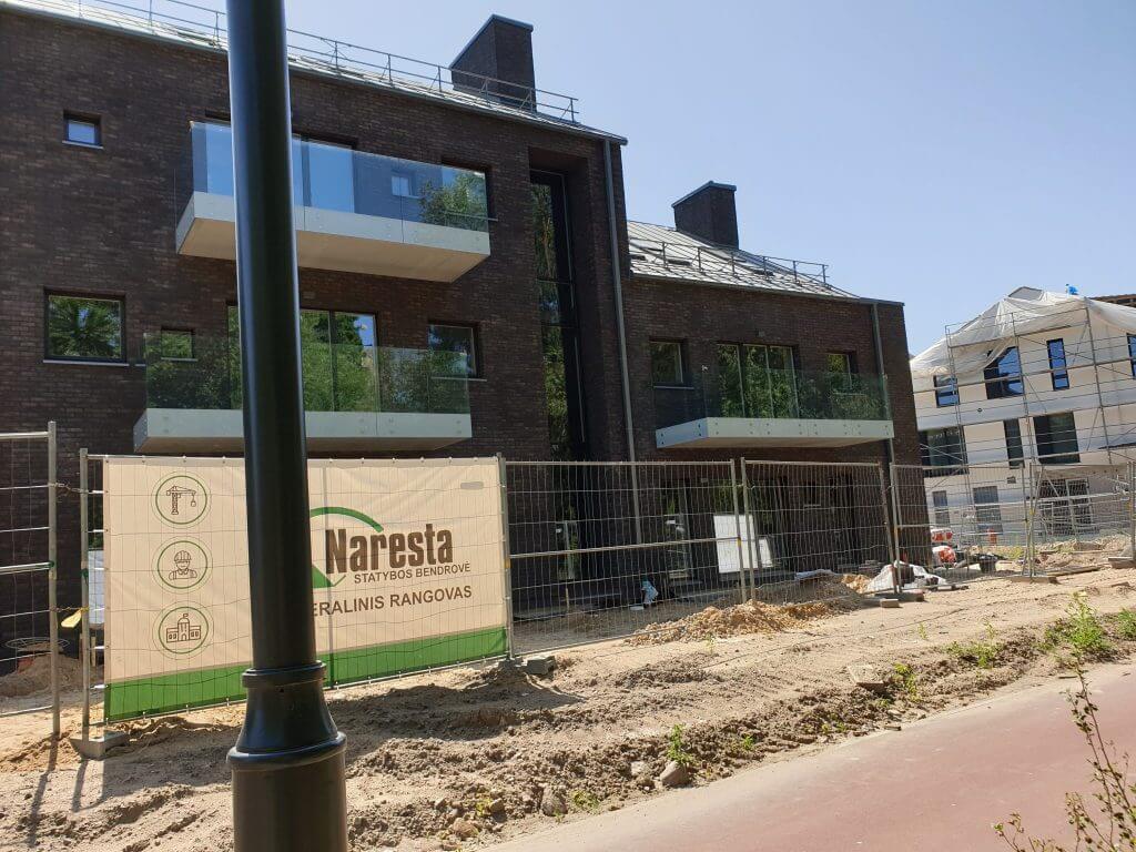 PAUPYS 3 etapas (Aukštaičių g. 12) - Multi apartment - construction photos