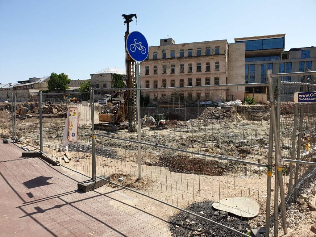 PAUPYS 4 etapas (Aukštaičių g. 16) - Multi apartment - construction photos