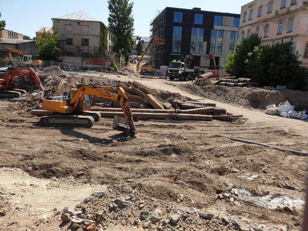 PAUPYS 4 etapas (Aukštaičių g. 16) - Multi apartment - construction photos