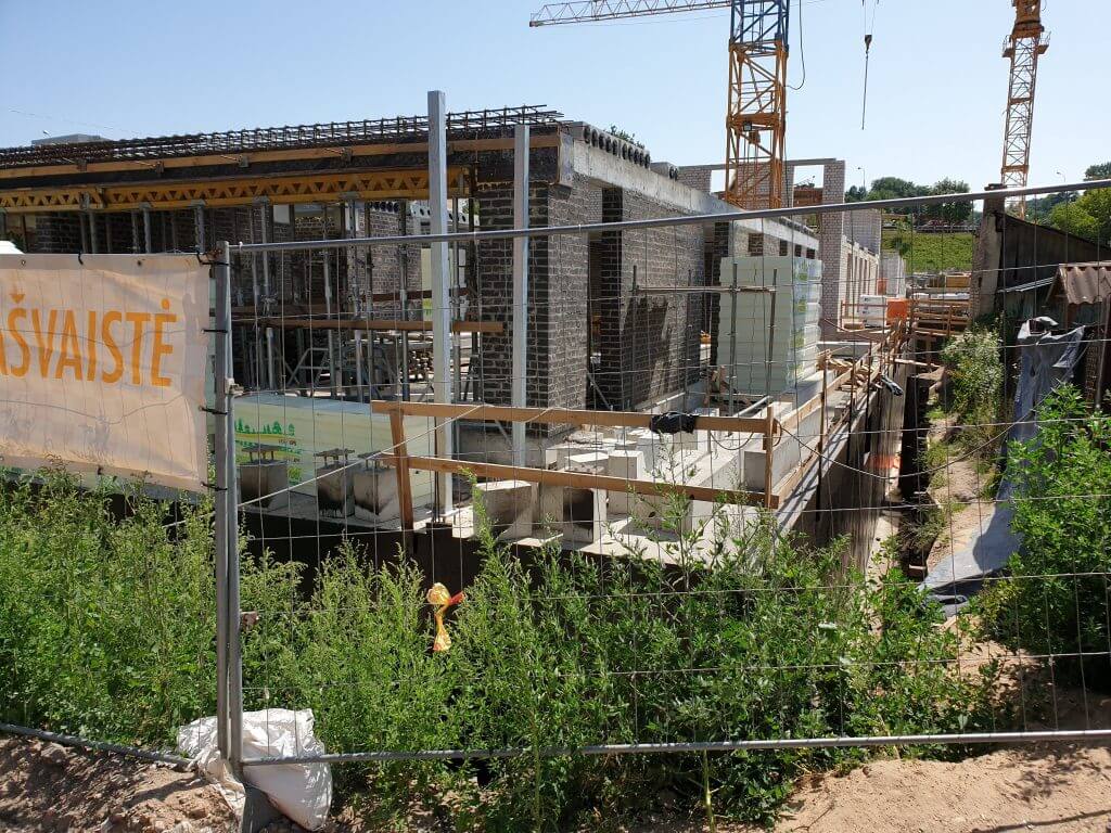 PAUPYS 7 etapas (Aukštaičių g. 19, Paupio g. 50) - Multi apartment - construction photos