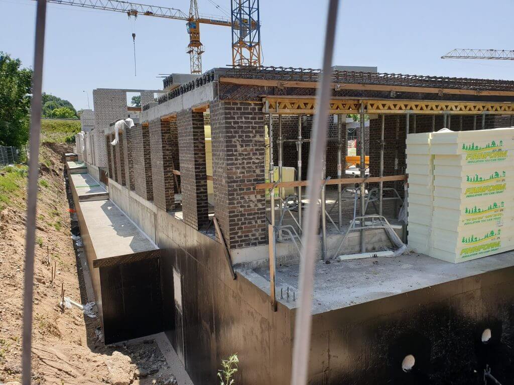 PAUPYS 7 etapas (Aukštaičių g. 19, Paupio g. 50) - Multi apartment - construction photos