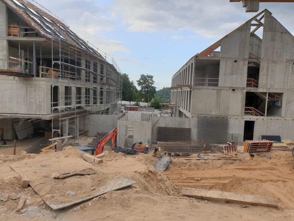 Misionierių sodai (Subačiaus g. 20) - Multi apartment - construction photos