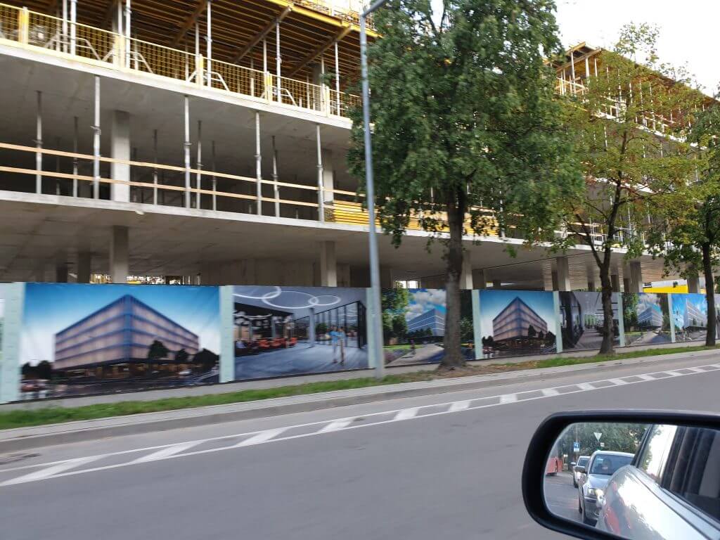 Uptown Park (Švitrigailos g. 13) - Office center - construction photos
