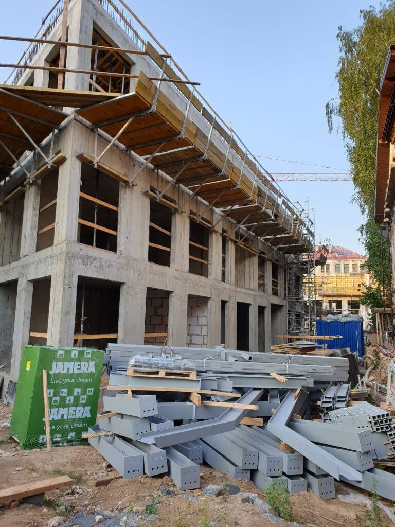 Bastėja Life (A. Strazdelio g. 5) - Multi apartment - construction photos