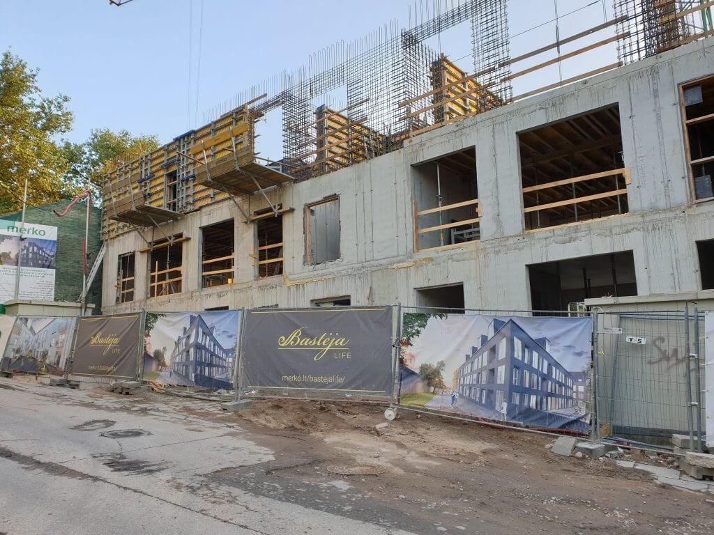 Bastėja Life (A. Strazdelio g. 5) - Multi apartment - construction photos