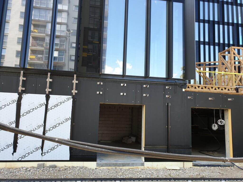 U219 (Ukmergės g. 219) - Office center - construction photos