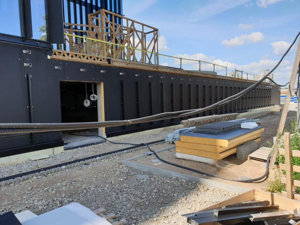 U219 (Ukmergės g. 219) - Office center - construction photos