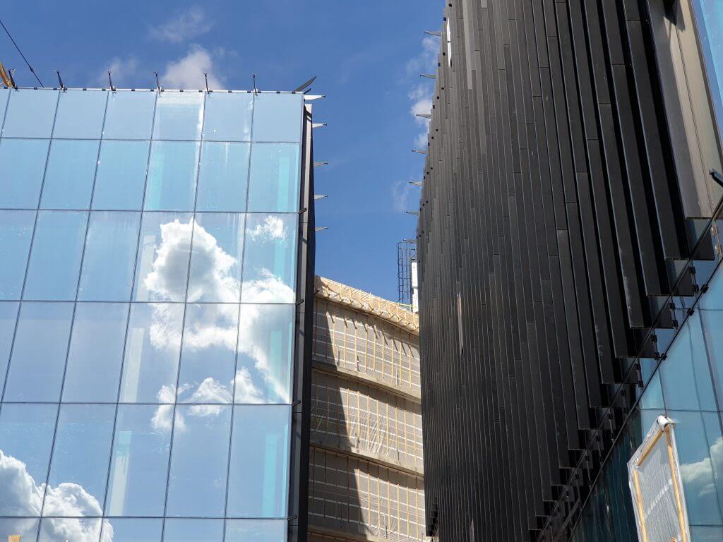 U219 (Ukmergės g. 219) - Office center - construction photos