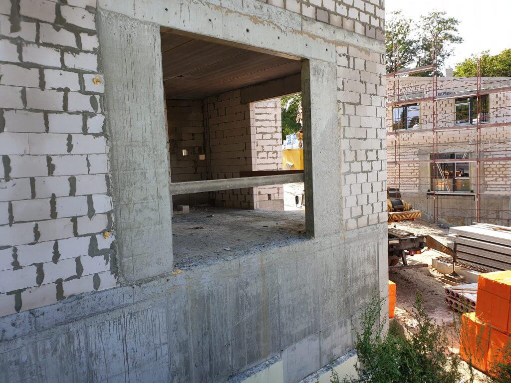 Markučių kalvos (Markučių g. 34, 34A, 36, 36A, 40) - Row housing - construction photos