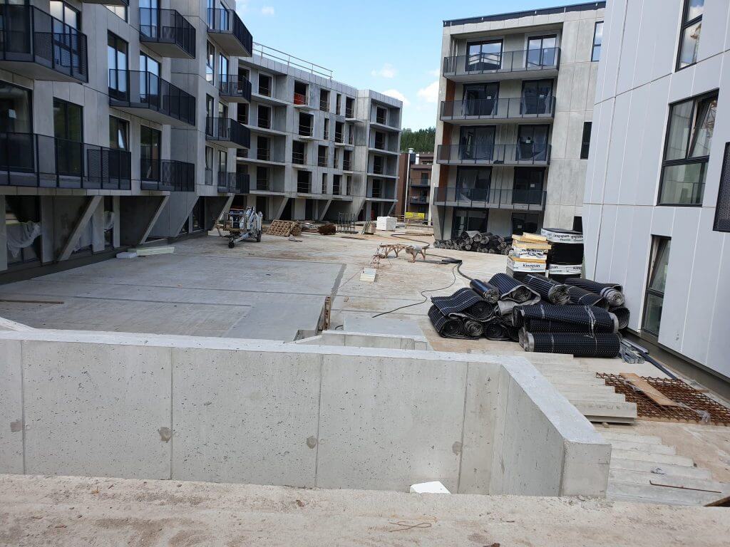 Vilnelės slėnis (Pakraščio g. 20) - Multi apartment - construction photos