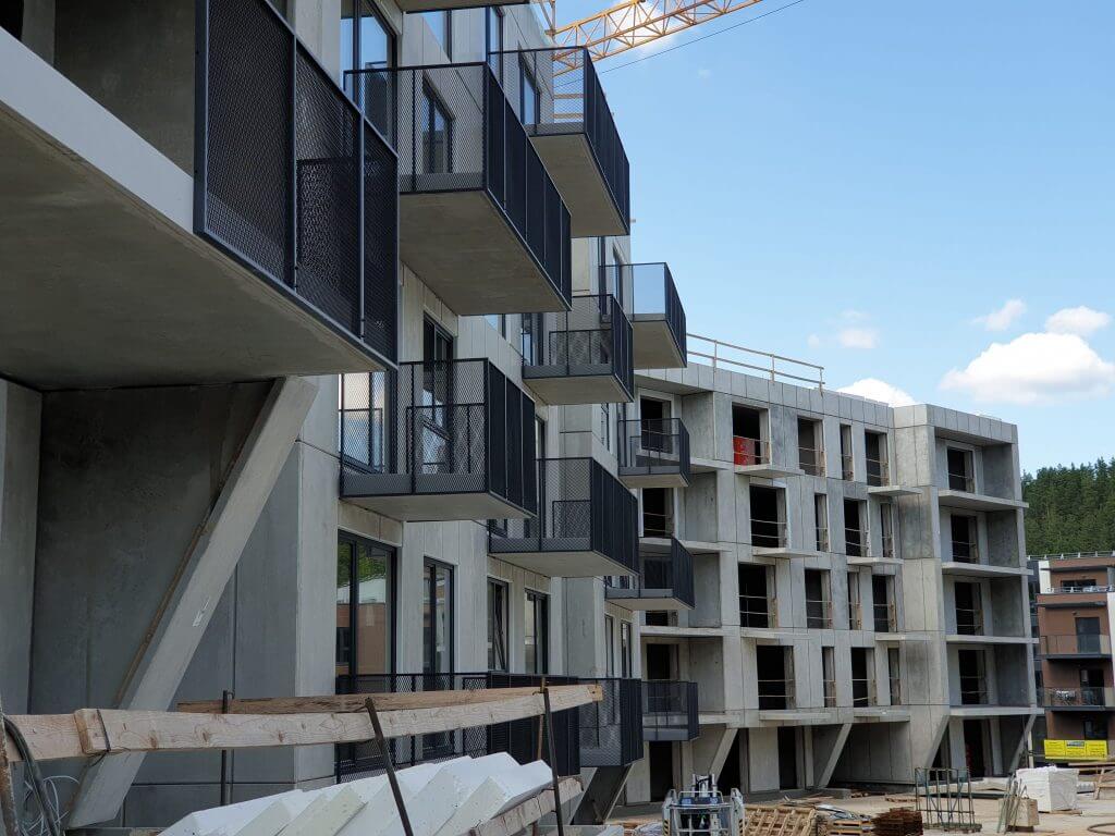 Vilnelės slėnis (Pakraščio g. 20) - Multi apartment - construction photos