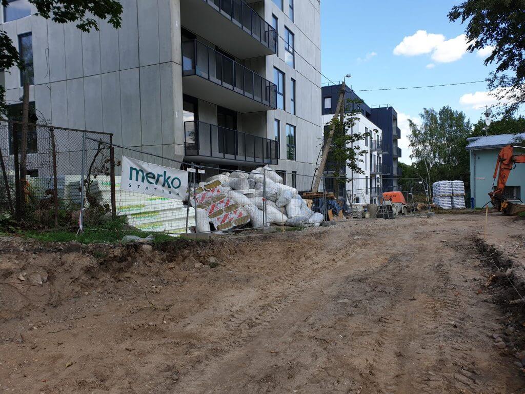 Vilnelės slėnis (Pakraščio g. 20) - Multi apartment - construction photos