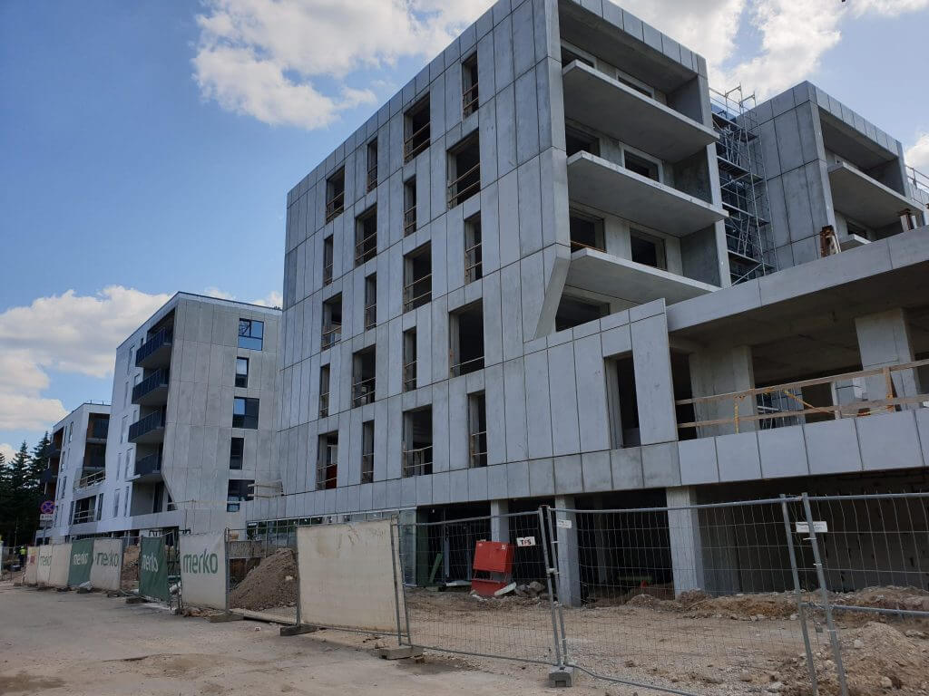 Vilnelės slėnis (Pakraščio g. 20) - Multi apartment - construction photos