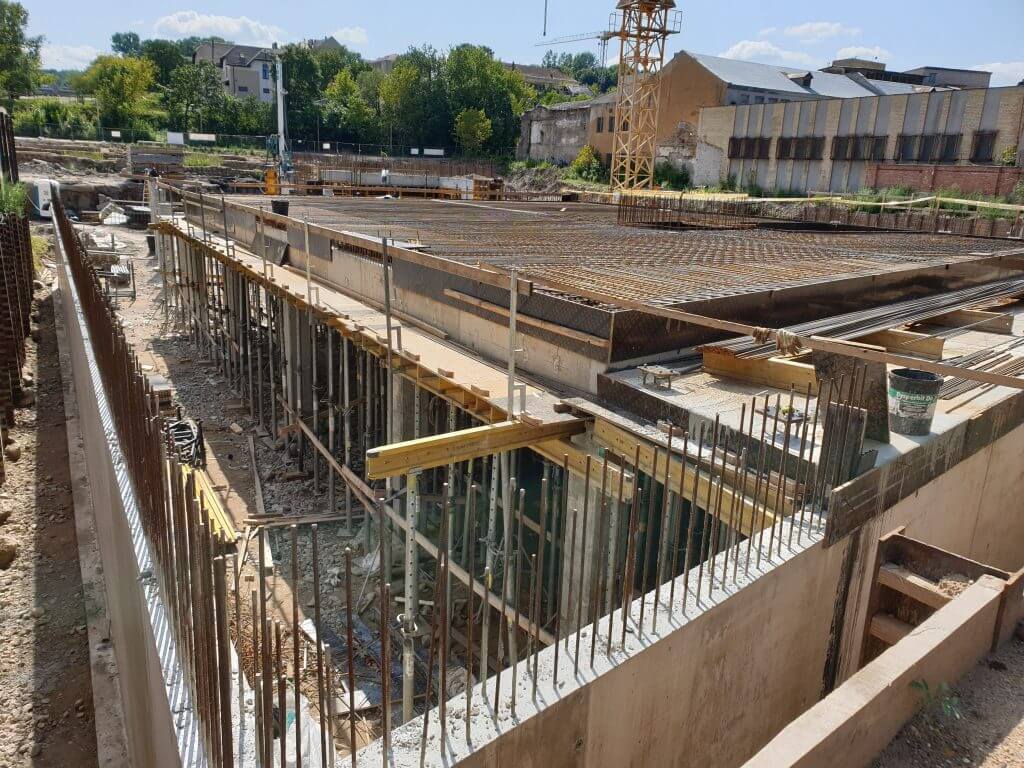 PAUPYS 7 etapas (Aukštaičių g. 19, Paupio g. 50) - Multi apartment - construction photos